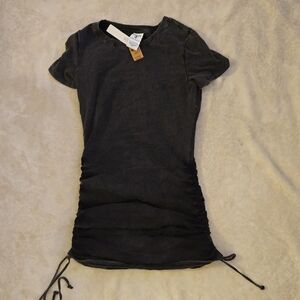 PINK Victoria's Secret Gray T-Shirt Dress